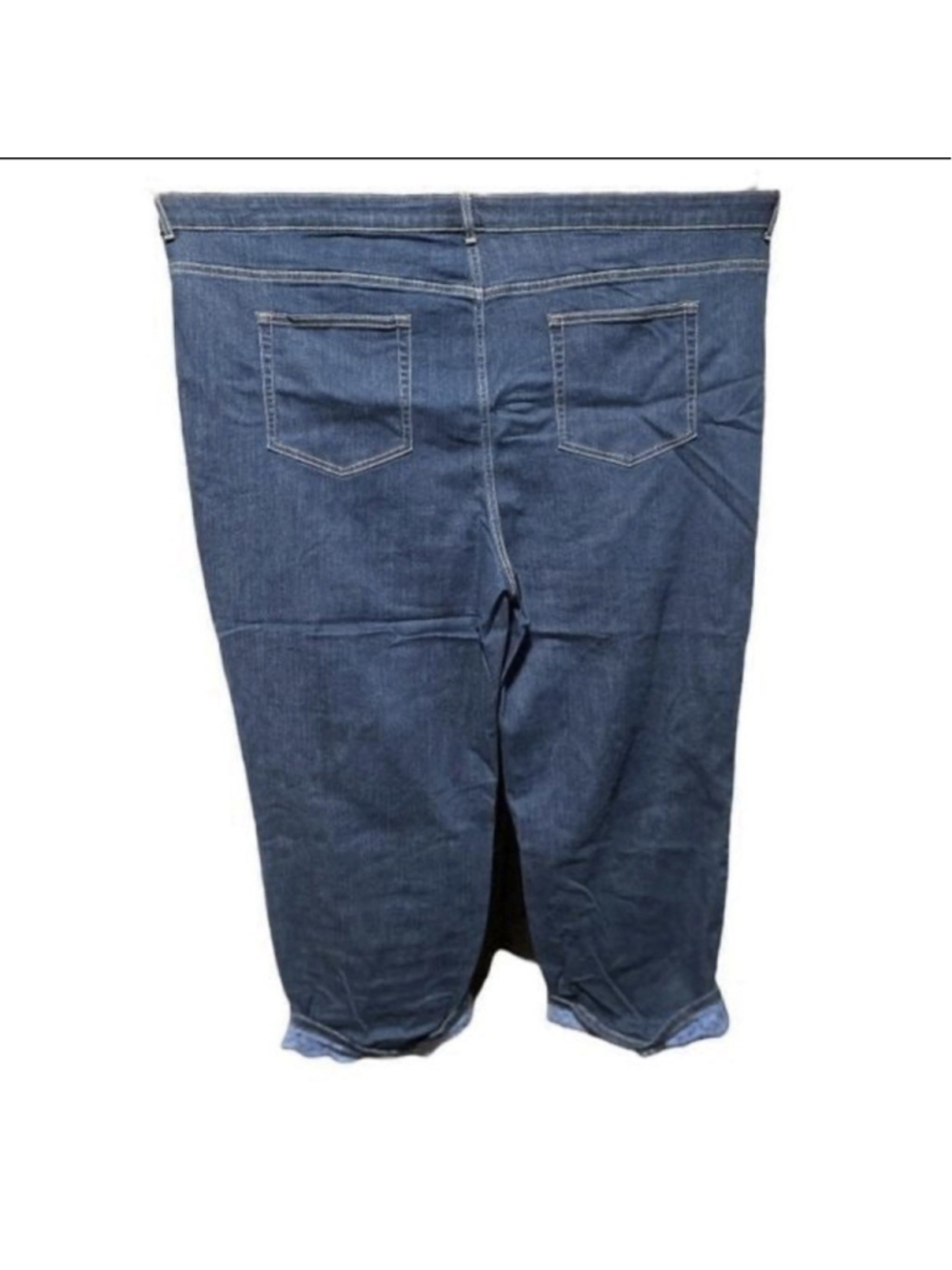 Logo by Lori Goldstein Jeans Plus Size 28W Cropped - Picture 2 of 6